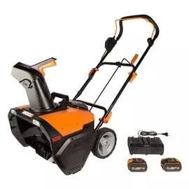 Аккумуляторный бесщеточный снегоуборщик WORX WG471E
