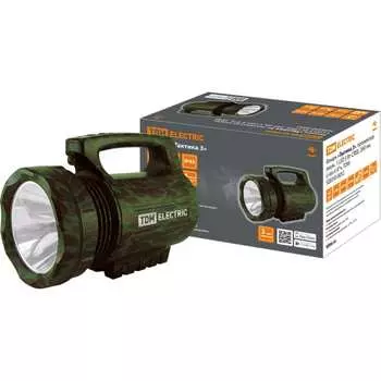 Аккумуляторный фонарь TDM ELECTRIC Тактика 3 SQ0350-0052