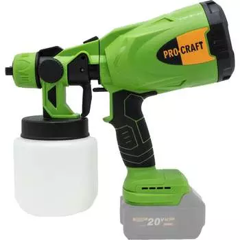 Аккумуляторный краскопульт PROCRAFT PSE20