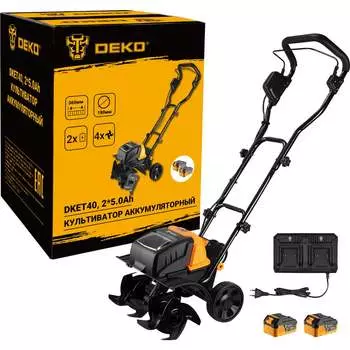 Аккумуляторный культиватор DEKO DKET40 085-2023