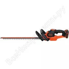Аккумуляторный кусторез black+decker gtc18452pc