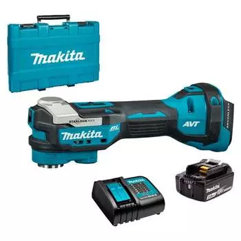Аккумуляторный многофункциональный инструмент Makita 18В LXT DTM52SFK