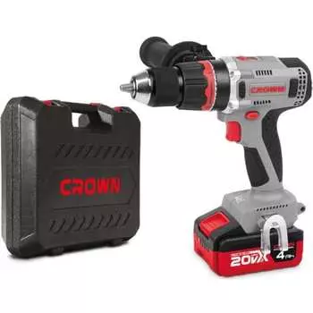 Аккумуляторный шуруповерт Crown bl CT21090HMX-4 BMC