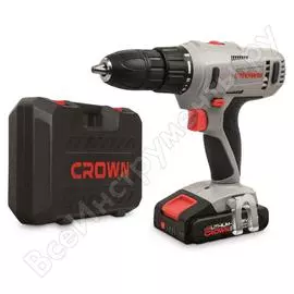 Аккумуляторный шуруповерт Crown CT21056LH-2 BMC
