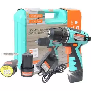 Аккумуляторный шуруповерт Sturm CD3512SC