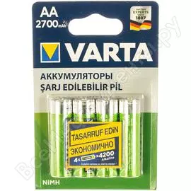 Аккумуляторы varta aa 2700мач 5706301404