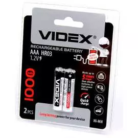 Аккумуляторы Videx VID-HR03-1000LSD