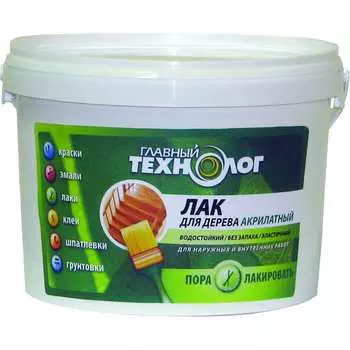 Акрилатный лак для дерева Новбытхим