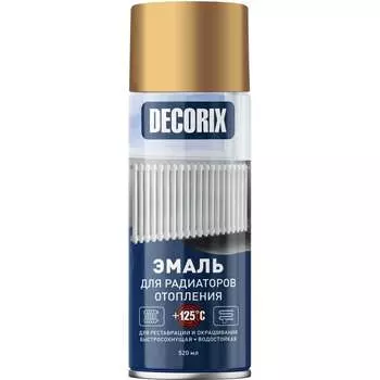 Акриловая аэрозольная эмаль для радиаторов Decorix 0105-04 DX