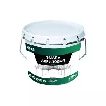 Акриловая эмаль для металла Veza 10АК550