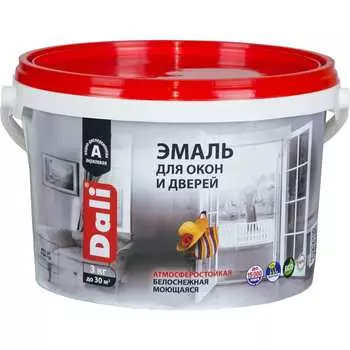 Акриловая эмаль для окон и дверей DALI 24791