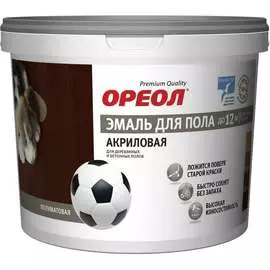 Акриловая эмаль для пола ОРЕОЛ 73364