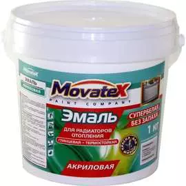 Акриловая эмаль для радиаторов Movatex Т03371