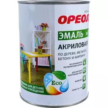 Акриловая эмаль ОРЕОЛ