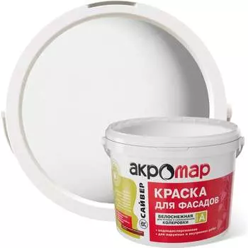 Акриловая фасадная краска Акромар 4670003102689