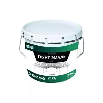 Акриловая грунт-эмаль для металла Veza 10АК145