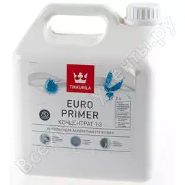 Акриловая грунтовка Tikkurila ЕВРО ПРАЙМЕР 700001237