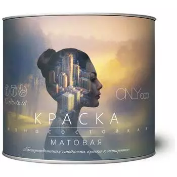 Акриловая износостойкая краска ONLYeco OEC-992-3-5