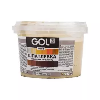 Акриловая шпатлевка по дереву Palizh МАСТЕР GOL Wd.250.02 11605753