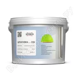 Акриловая шпатлевка для OSB SENBION S-Шп-15222/7
