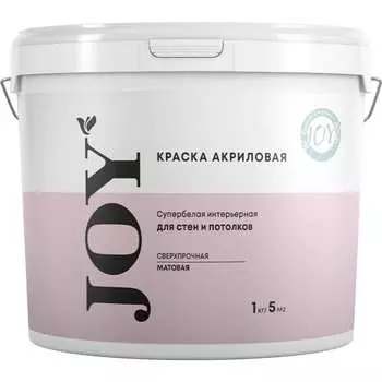 Акриловая супербелая интерьерная краска для стен и потолков ABC FARBEN