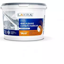 Акриловая суперстойкая фасадная краска ЛАКРА ЛА-00000060 8306490