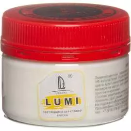 Акриловая светонакопительная краска LUXART