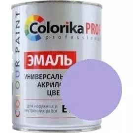 Акриловая универсальная эмаль colorika prof 0,9л сиреневая, для наруж. и внутр. работ 92489