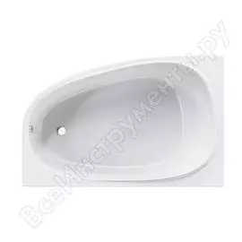 Левосторонняя акриловая ванна AM.PM Like W80A-170L110W-A