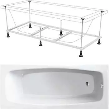 Акриловая ванна Berges NELU 50023