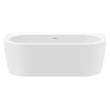 Акриловая ванна Cezares SLIM WALL-180-80-60-W37-SET