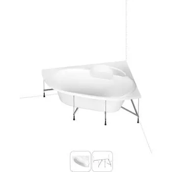 Акриловая ванна Lavinia Boho Bell Pro S1-3702160R