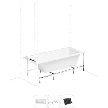 Акриловая ванна Lavinia Boho One S1-3701006P