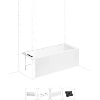 Акриловая ванна Lavinia Boho One S2-3701007P