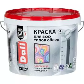 Акриловая высокотиксотропная краска для обоев DALI 20248