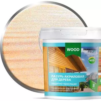 Акриловая защитно-красящая лазурь для дерева Farbitex 4300012103