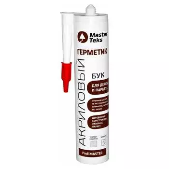 Акриловый герметик для дерева и паркета MASTERTEKS PROFMASTER 53357