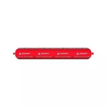 Акриловый герметик ECOROOM RAL 7016 AS-12 паропроницаемый, 600 мл E-Герм-7051/7016