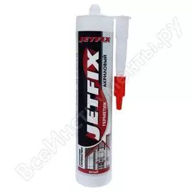 Акриловый герметик jetfix белый 280 мл 20081