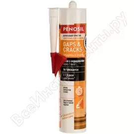 Акриловый герметик penosil gaps &amp; cracks acrylic sealant белый, 310 мл h3700