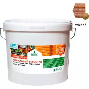 Акриловый герметик PROSEPT ТЕПЛЫЙ ШОВ 0024-15м