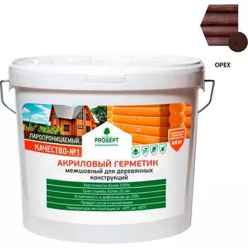 Акриловый межшовный герметик для деревянных конструкций PROSEPT 0024-3 о