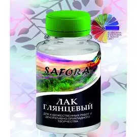 Акриловый высококлассный защитно-декоративный краска SAFORA