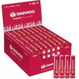 Алкалиновая батарейка DAEWOO ENERGY Alkaline 2021 5029934