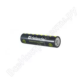 Алкалиновая батарейка defender lr03-4b aaa, в блистере 4 шт 56002