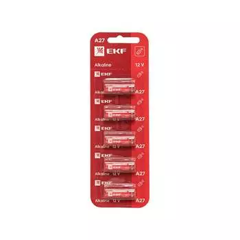 Алкалиновая батарейка для сигнализаций EKF A27-BL5