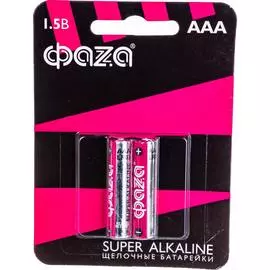 Алкалиновая батарейка ФАZА LR03 Super Alkaline 2858474