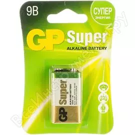 Алкалиновая батарейка GP Super Alkaline 1604A-5CR1 10/200