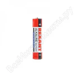 Алкалиновая батарейка REXANT 30-1011