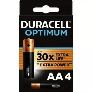 Алкалиновые батарейки Duracell Optimum Б0056020